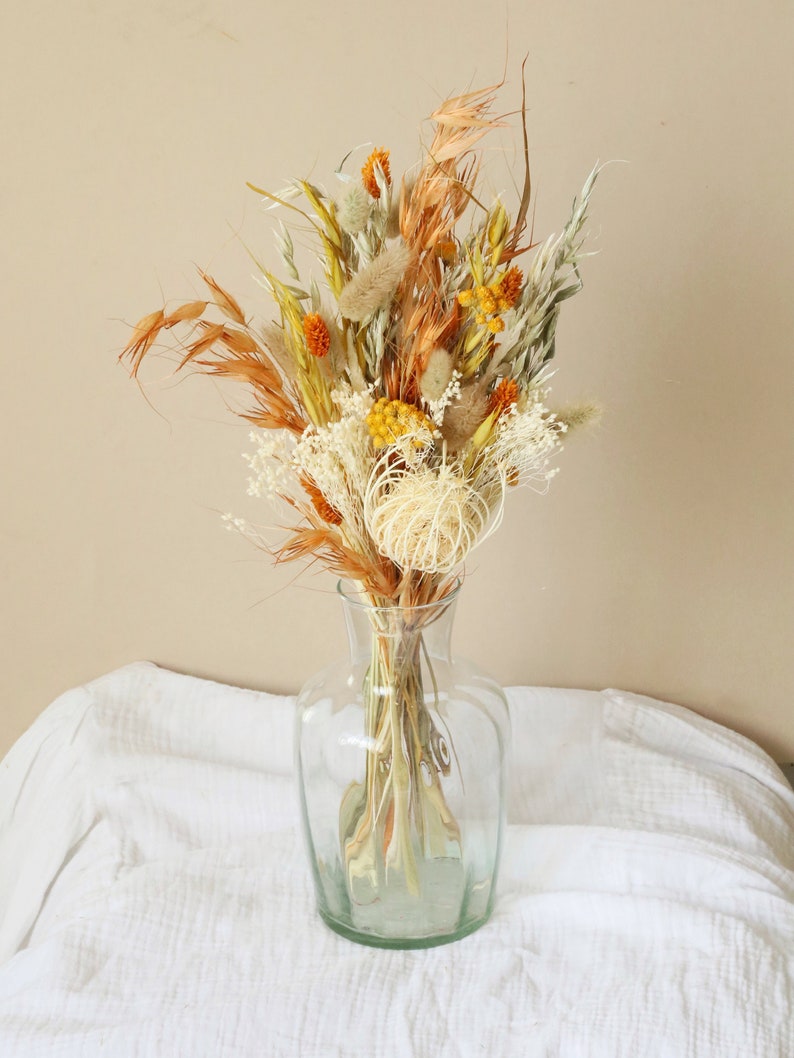 Iris  Spring Dried Flower Bouquet – Node & Stem
