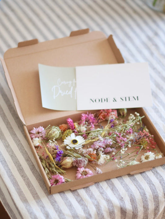 Dried Flower craft box