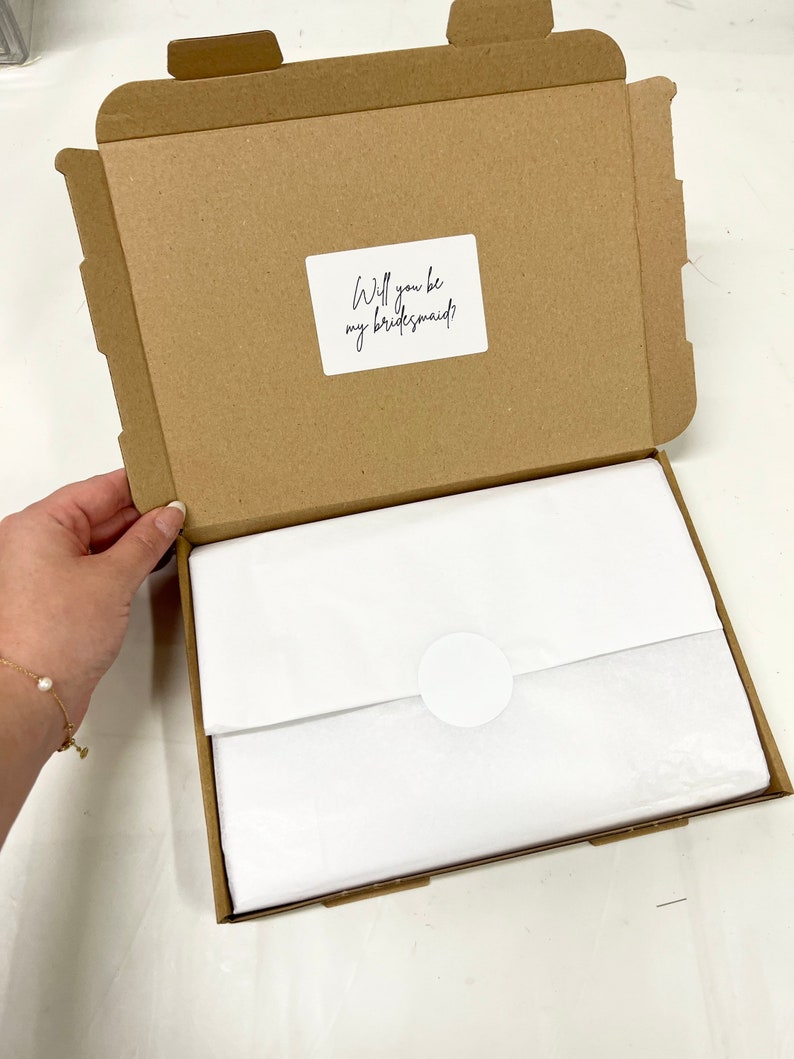 Mini Bridesmaid Proposal Box